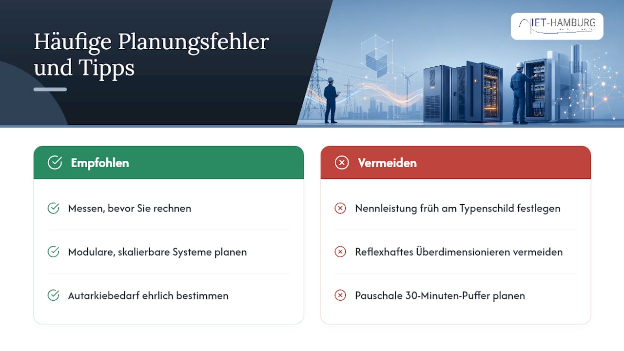 Welche Planungsfehler sehe ich immer wieder? — overview diagram