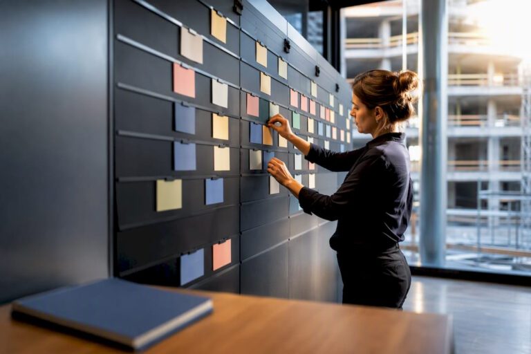 Projektstrukturplan der Elektroplanung im Koordinationsraum