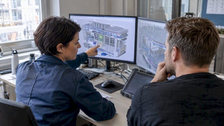 BIM-Koordination anhand eines föderierten Gebäudemodells